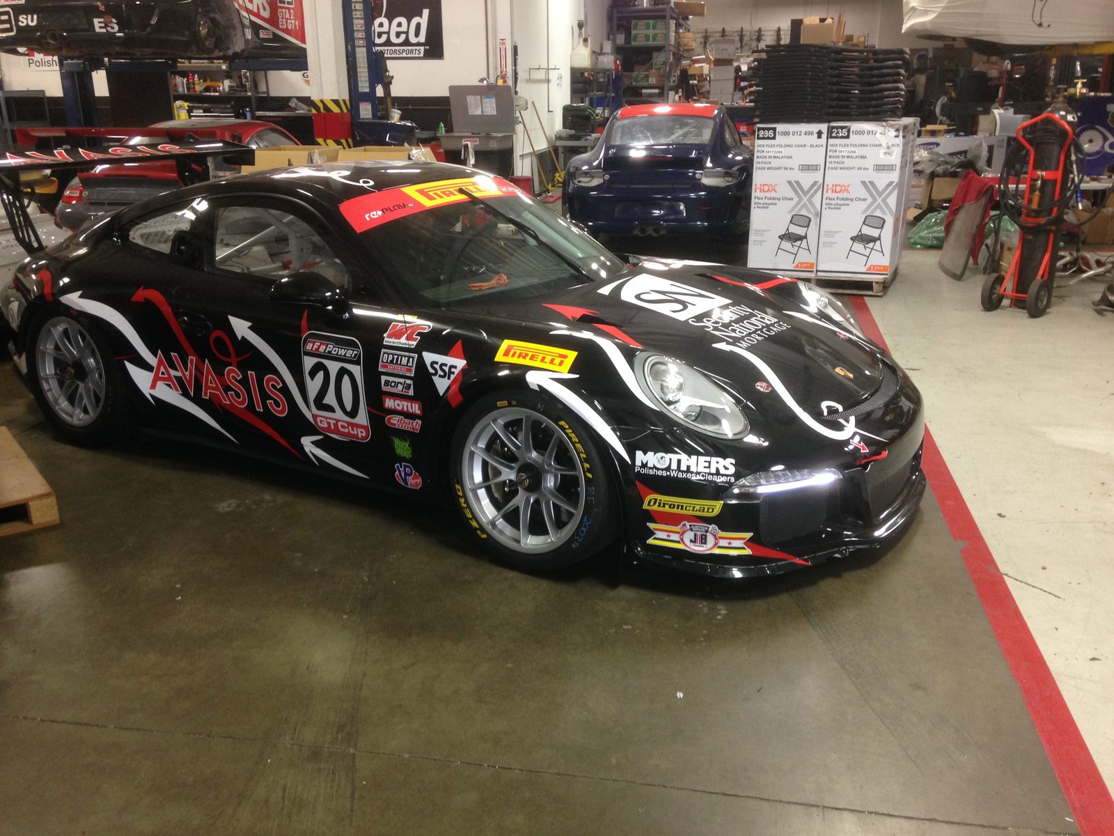 GT3 Cup race livery, Molina Graphic Installations